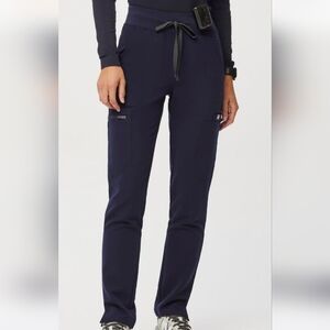 Figs Navy yola Scrub Pants small petite